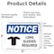 Signmission 3.5 in Height, 5 in Width, Vinyl Decal, Rectangle OS-2PACK-NS-D-35-L-15914 - alternate 3